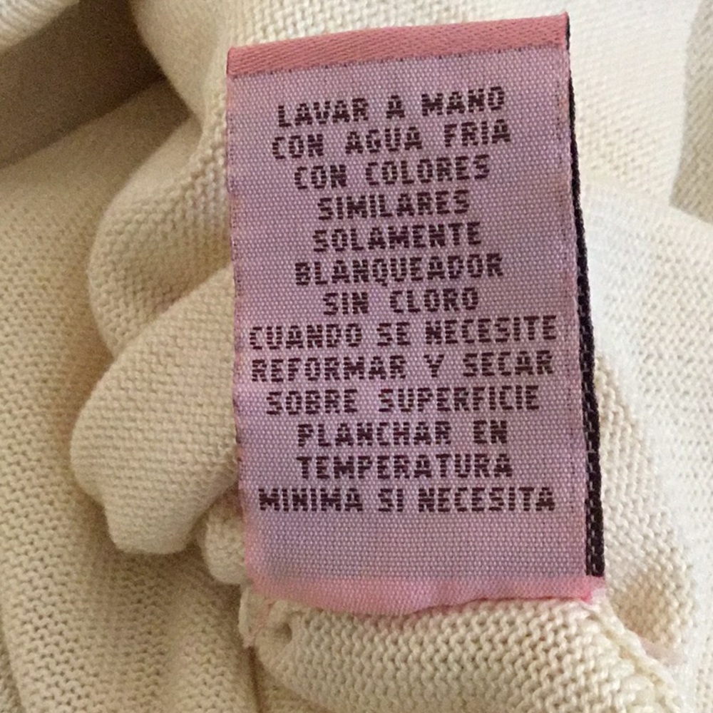 NWT Bandolino Light Yellow Wrap Top with Pink Label - Picture 13 of 16